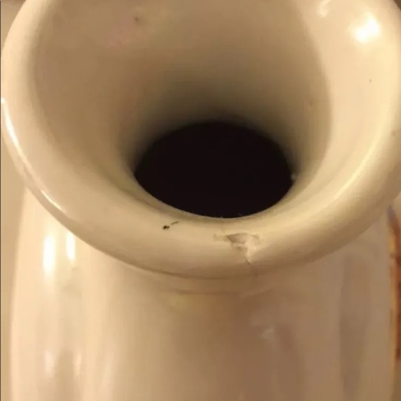 Vintage Capodimonte Small Vase Made In Italy Medallion Porcelain Limited - Picture 11 of 11